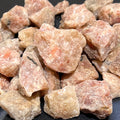 Sunstone Rough, Raw Orange Heliolite Stones - By the Piece or Pound