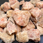 Sunstone Rough, Raw Orange Heliolite Stones - By the Piece or Pound