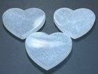 Selenite Heart Plate