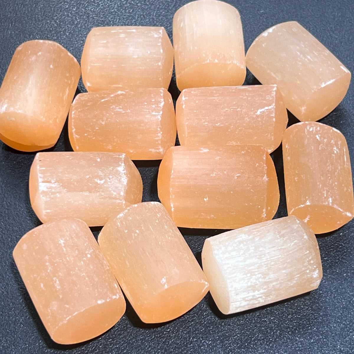 Orange Selenite Tumbled Stones