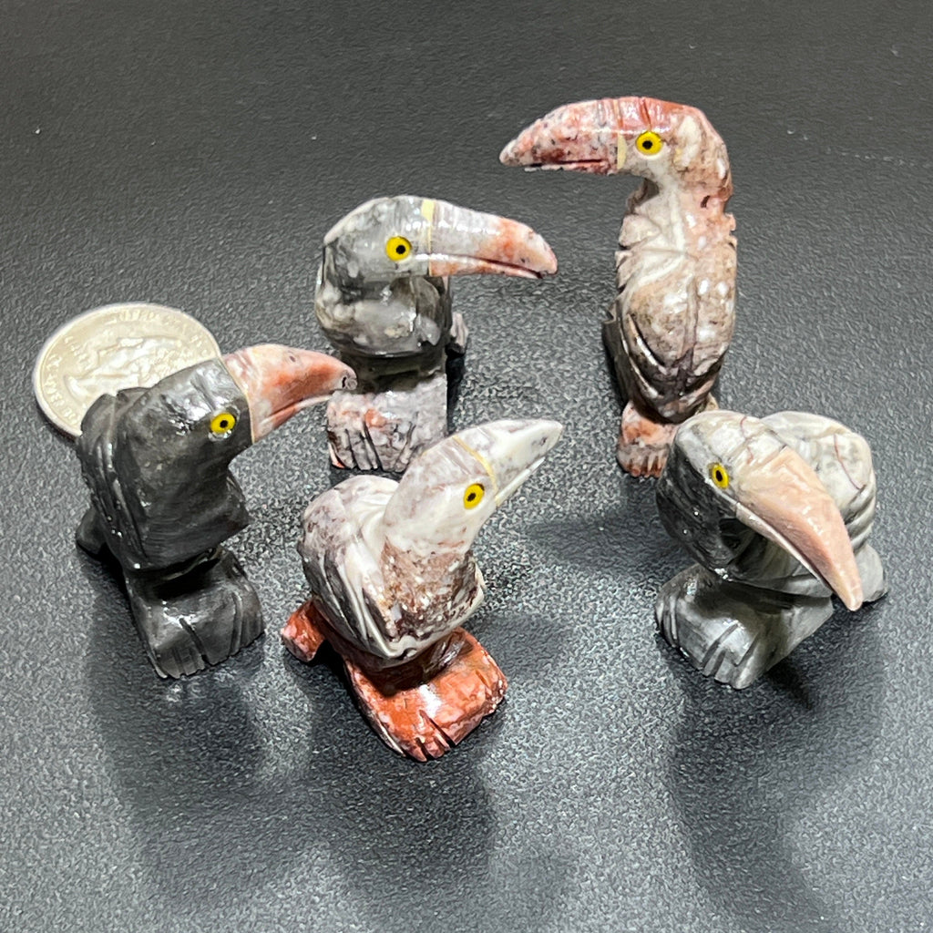 Soapstone Animal Carvings - Pack of 10