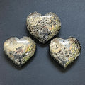 Pyrite Puffy Heart - Peru