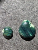 Imperial Jasper Cabochon, Hand-Cut Round or Oval Gemstone, 19 x 17 / 34 x 30 mm