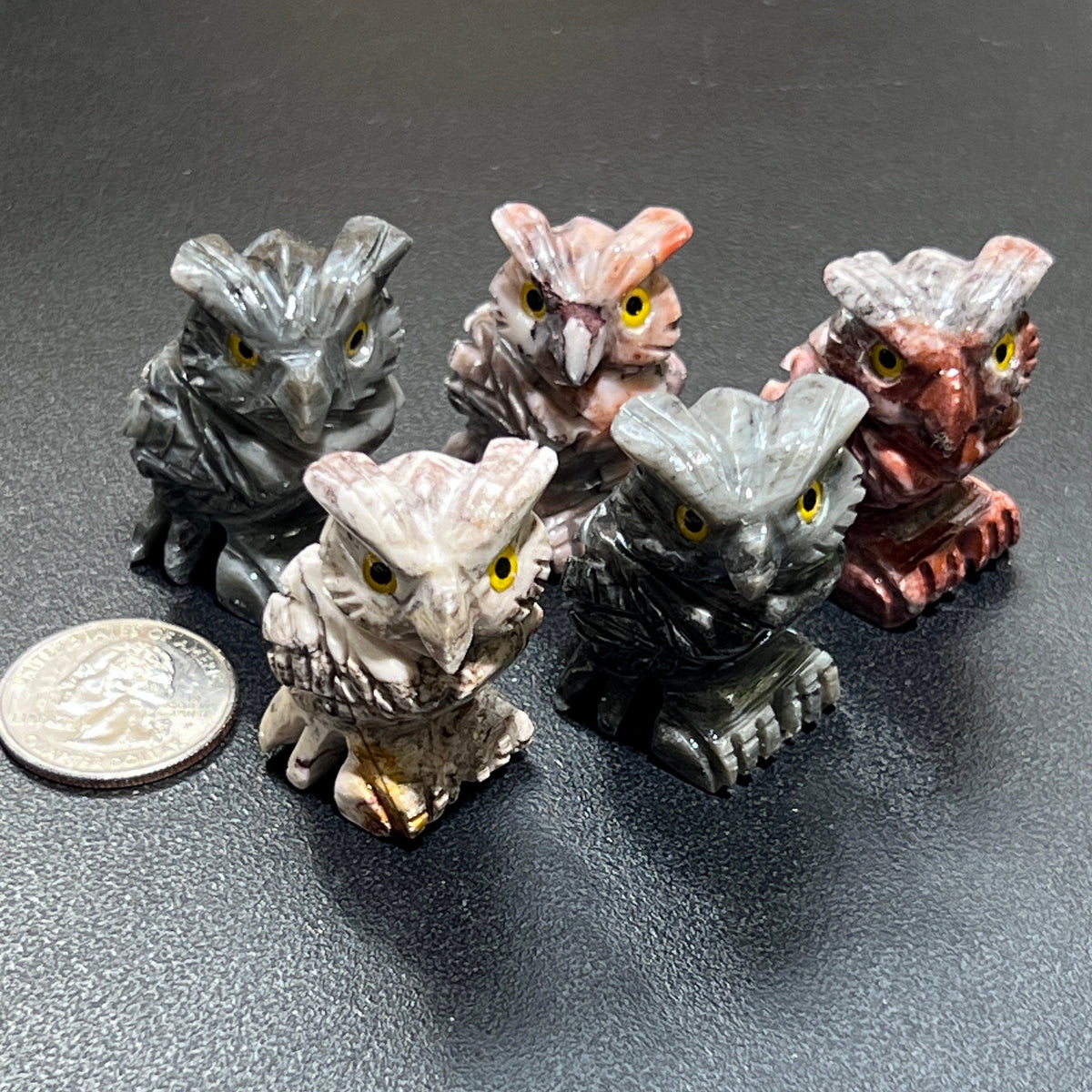 Soapstone Animal Carvings - Pack of 10