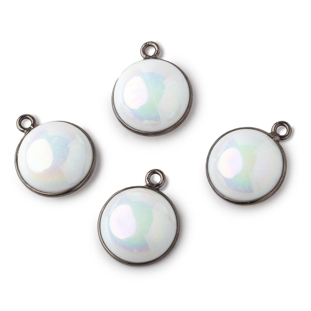 Minimalist Silver Opal Pendant