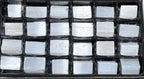 Selenite Rough Box Flat - 24 Pieces