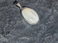 Chatoyant Cat Eye Oval Pendant Stainless Steel Necklace - view 5