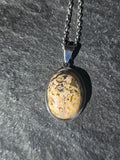 Picture Jasper Pendant Necklace