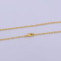 Paperclip Chain Necklace, 14K Gold Filled 2 mm