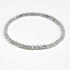 Labradorite Bead Bracelet - 4 to 10 mm Stretch