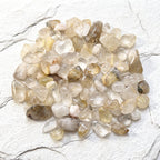 Gold Rutilated Quartz Small Tumbled Stones