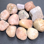 Large Pink Amethyst Tumbled Stones - Brazil