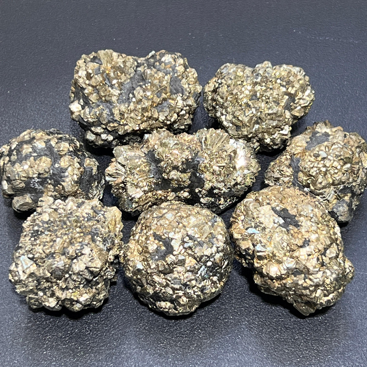 Marcasite Nodules, Raw Metallic Iron Sulfide - By the Piece or Pound, Pakistan