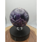 5.6LB Natural Dream Amethyst Sphere Quartz Crystal Ball - view 3