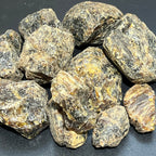 Black Amber Rough Stones - Indonesia