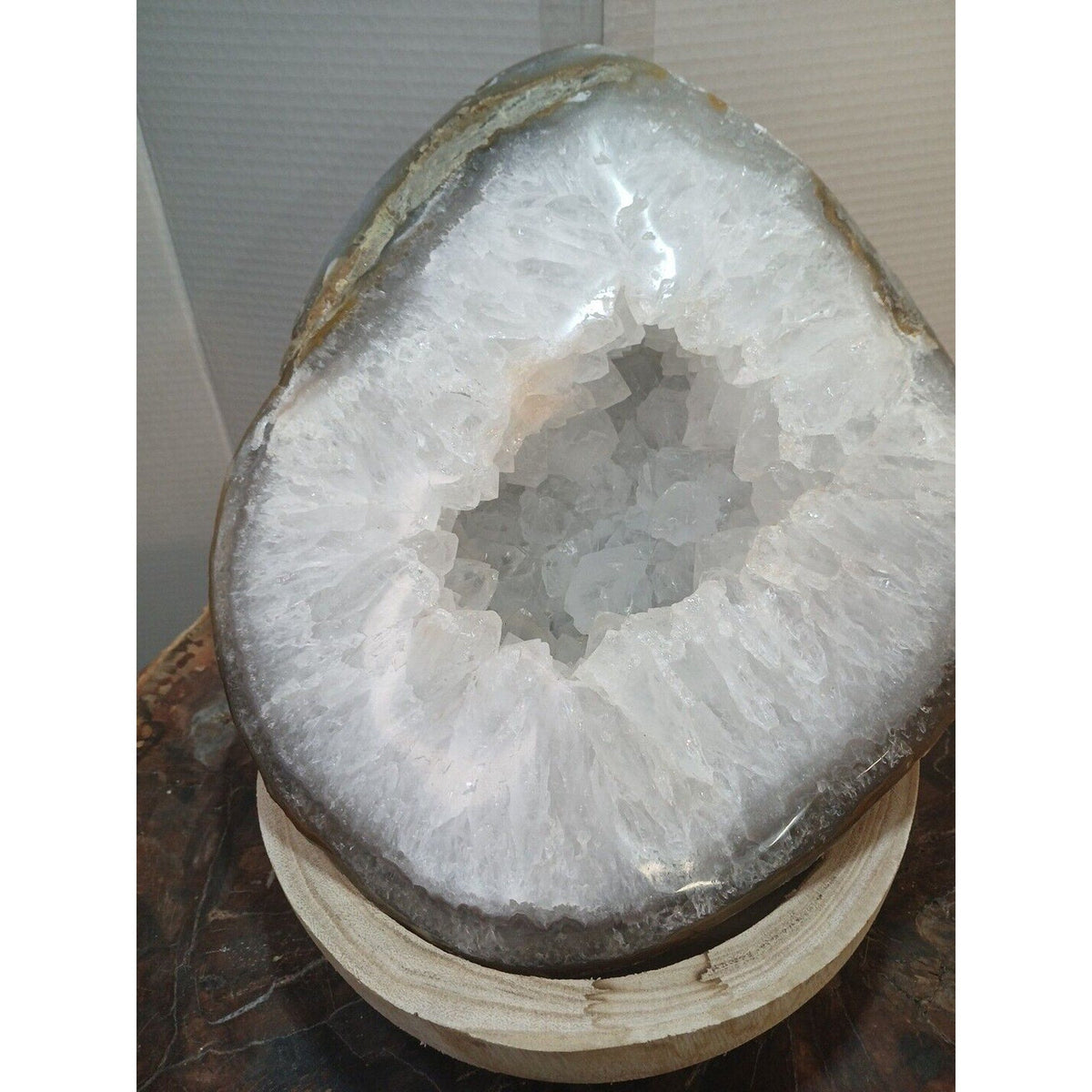 Large Agate Geode - 19.3 lb, Madagascar