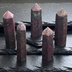 Ruby in Fuchsite Tower