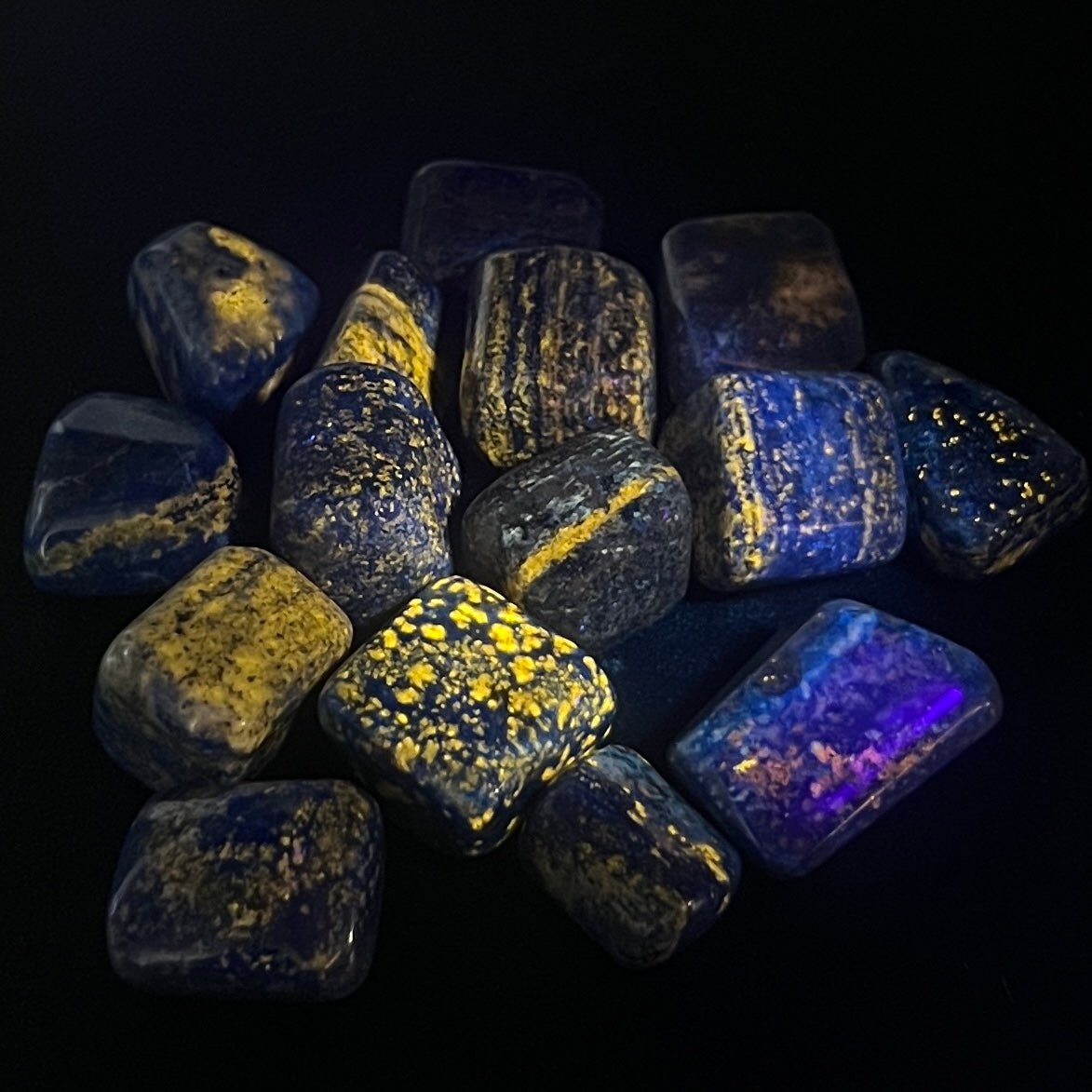 Lapis Lazuli Tumbled Stones