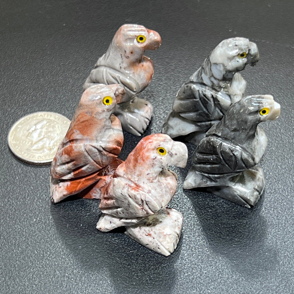 Soapstone Animal Carvings - Pack of 10