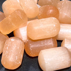 Orange Selenite Tumbled Stones