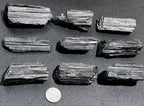 Black Tourmaline Crystals - Raw, Brazil