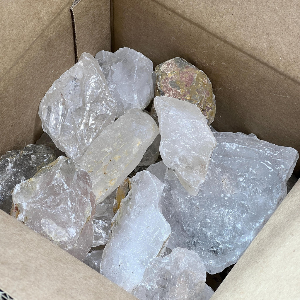 Large Raw Clear Quartz - India