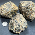 Black Amber Rough, Large Raw Boulders - By the Piece or Pound