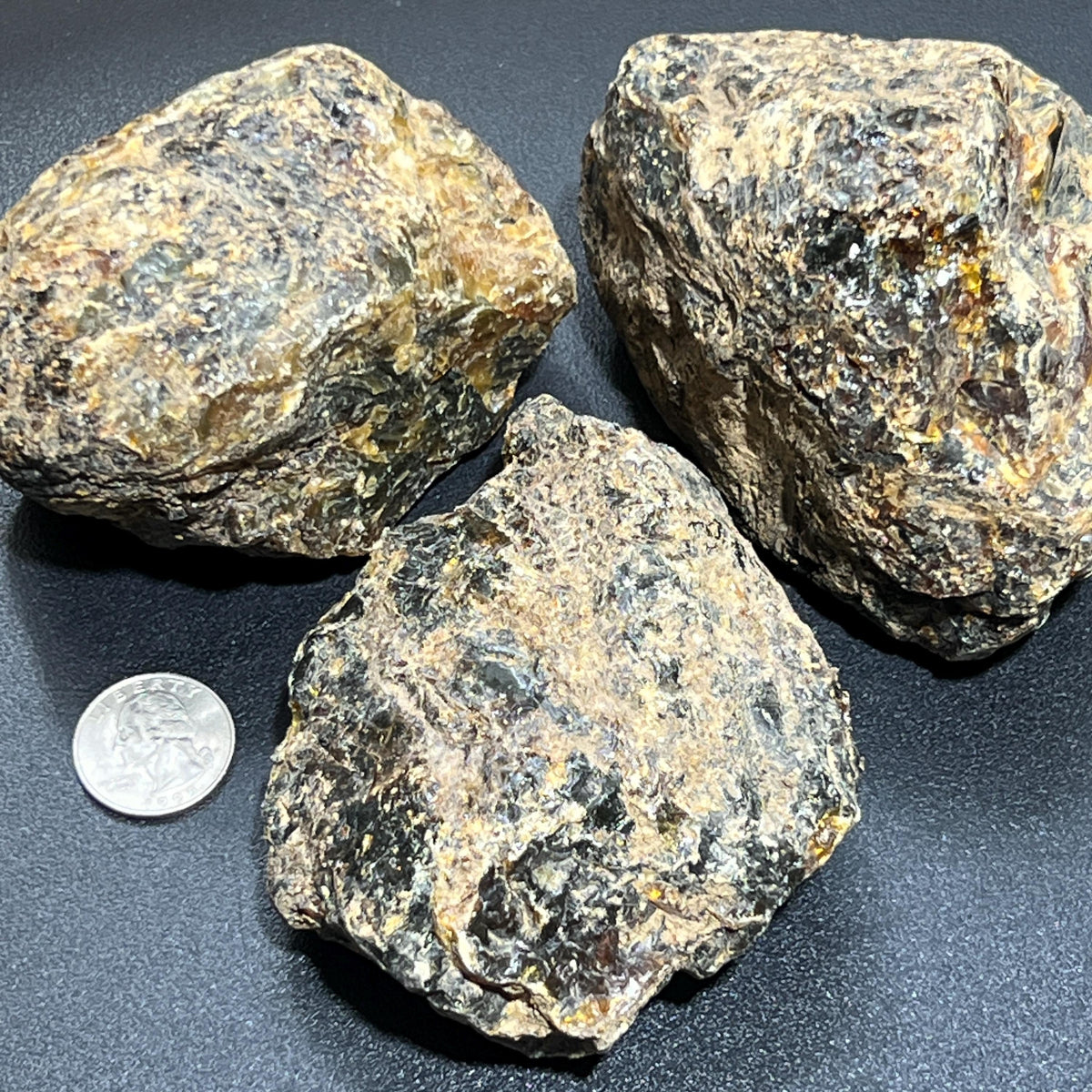 Black Amber Rough, Large Raw Boulders - By the Piece or Pound