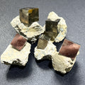 Pyrite Cubes in Matrix - Spain