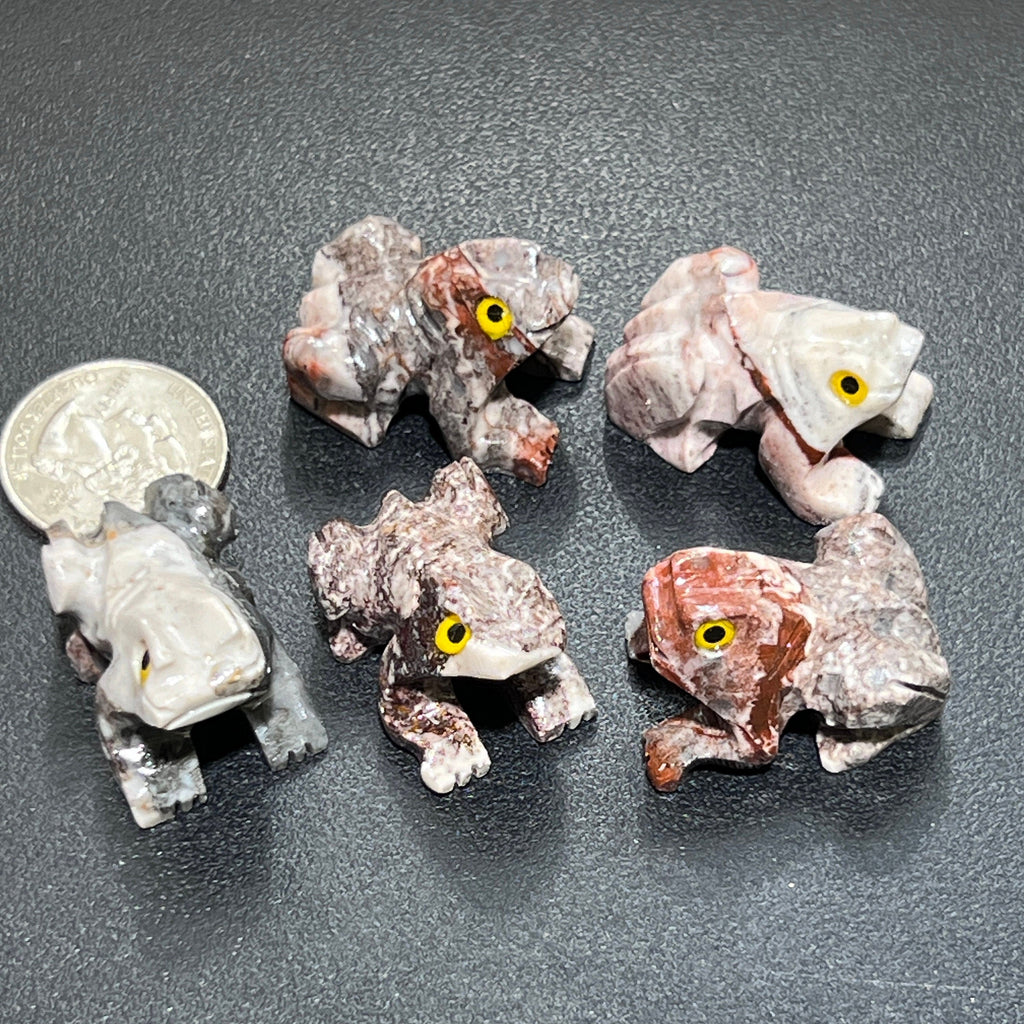 Soapstone Animal Carvings - Pack of 10