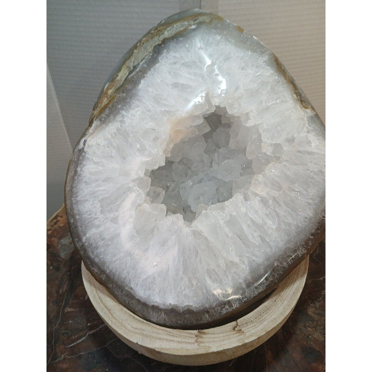 Large Agate Geode - 19.3 lb, Madagascar