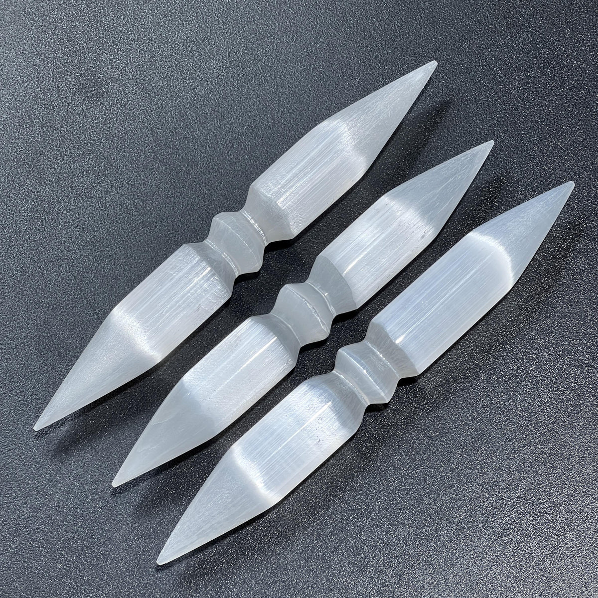 Selenite Wand - Double Point