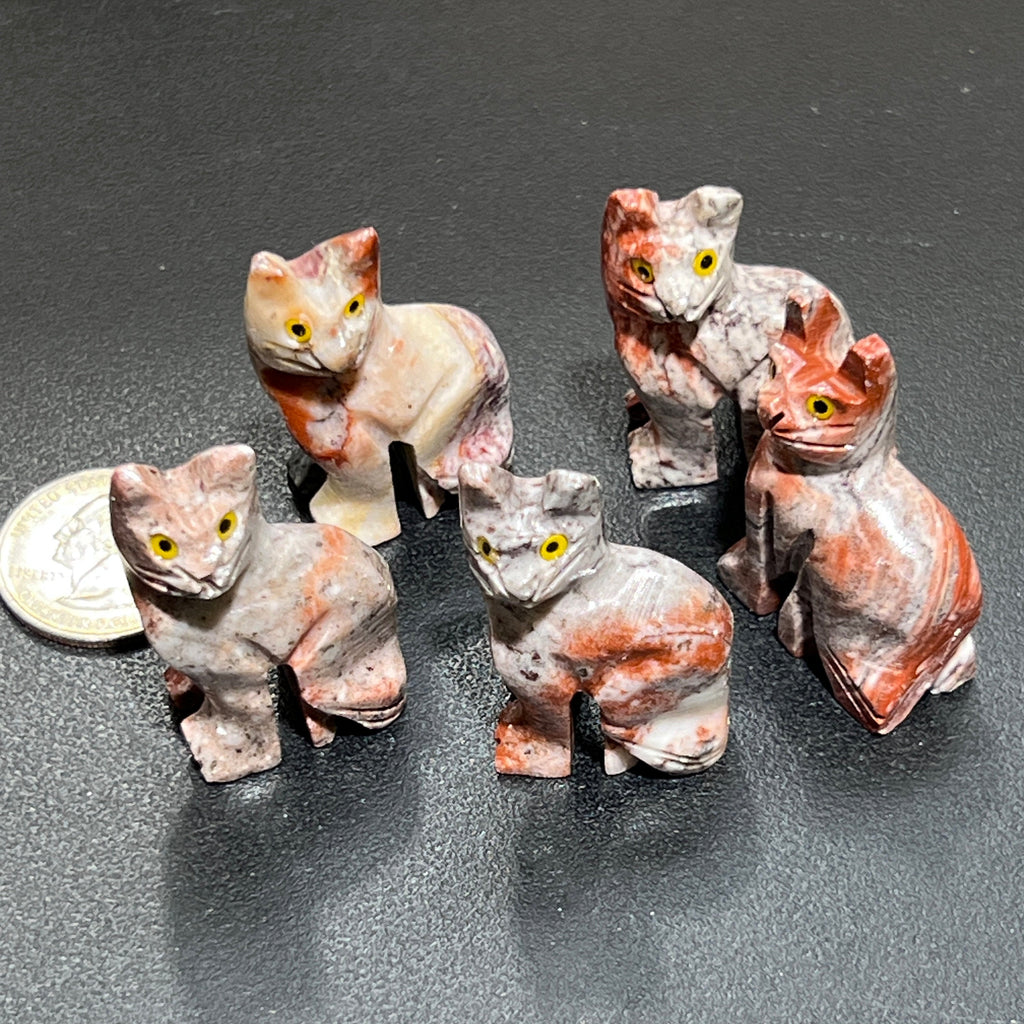 Soapstone Animal Carvings - Pack of 10