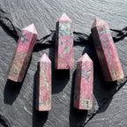 Ruby in Fuchsite Tower