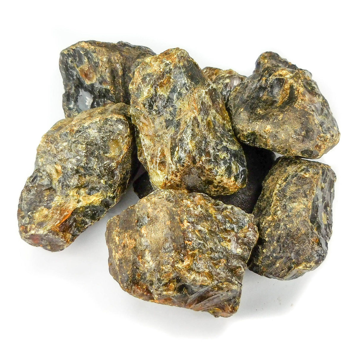 Black Amber Rough Stones - Indonesia