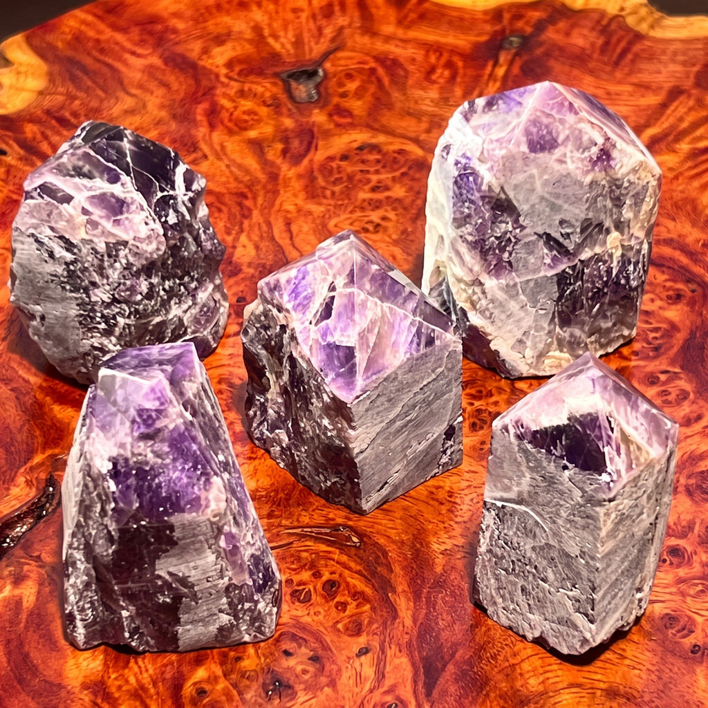 Large Banded Amethyst Tower