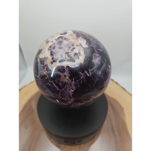 5.6LB Natural Dream Amethyst Sphere Quartz Crystal Ball - view 2