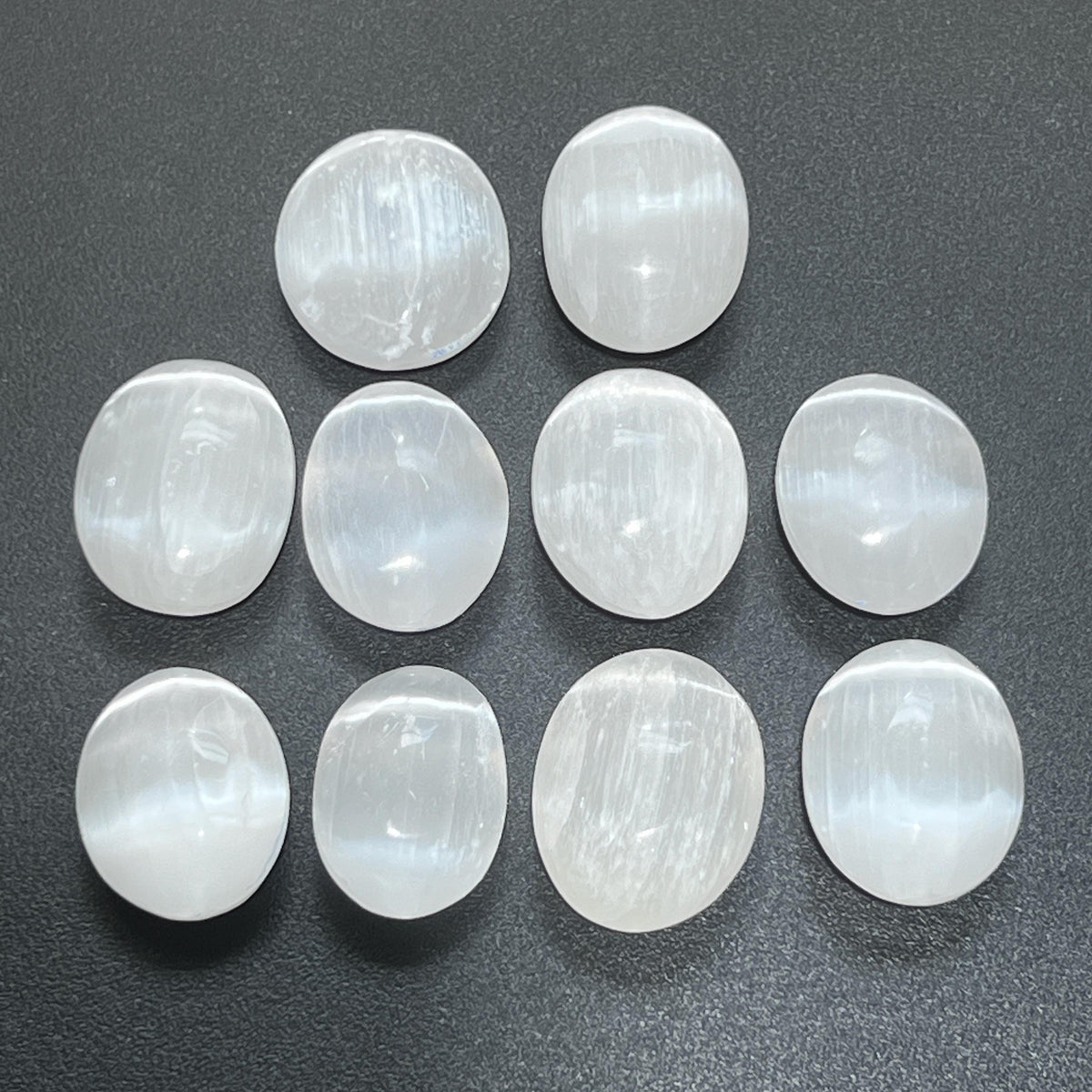 Selenite Mini Palm Stones