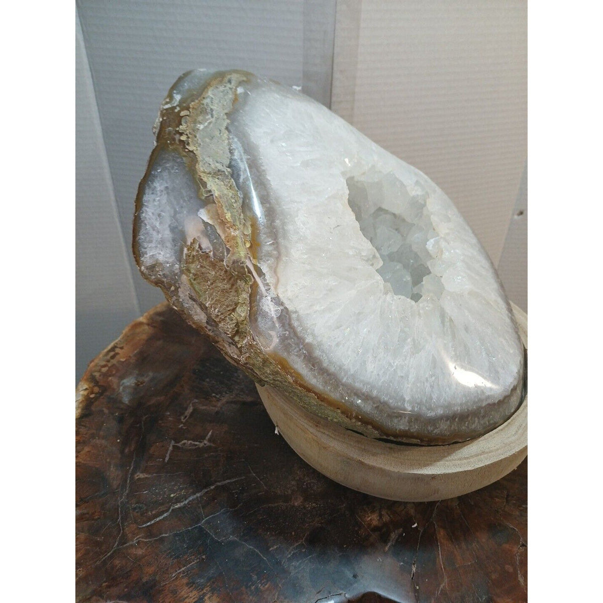 Large Agate Geode - 19.3 lb, Madagascar