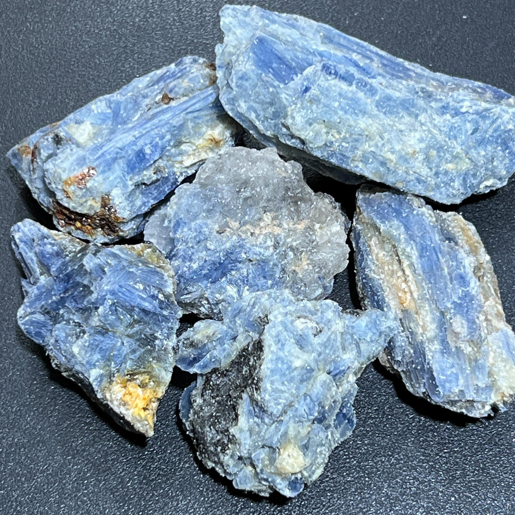Blue Kyanite Rough, Raw Bladed Crystals - By the Piece or Pound