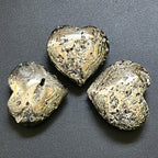 Pyrite Puffy Heart - Peru