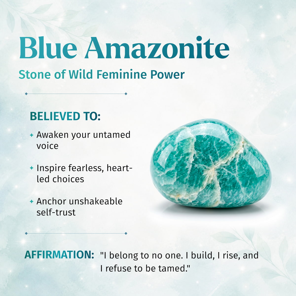 Natural Amazonite Bracelet