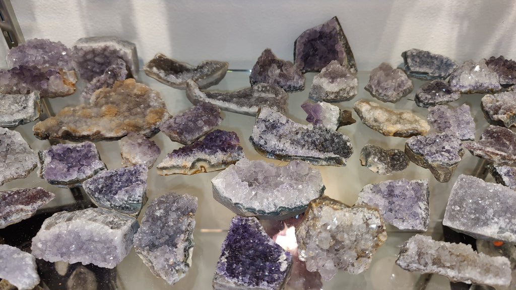 Small Amethyst Druze on Matrix - Brazil