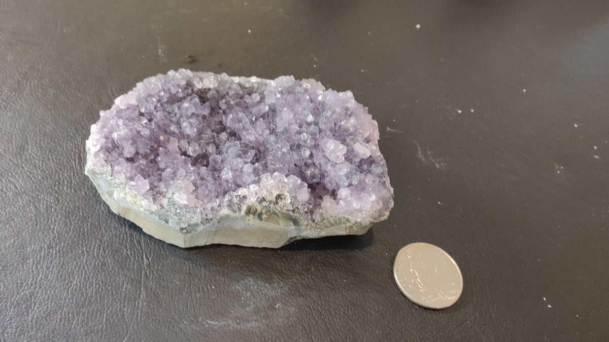 Small Amethyst Druze on Matrix - Brazil