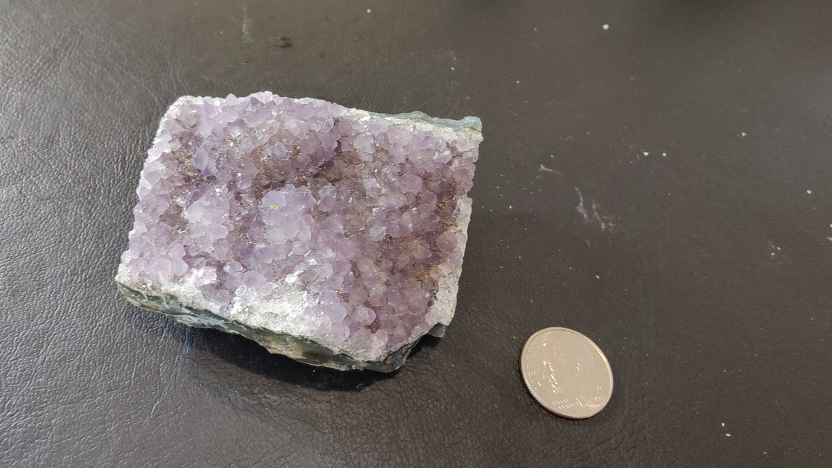 Small Amethyst Druze on Matrix - Brazil