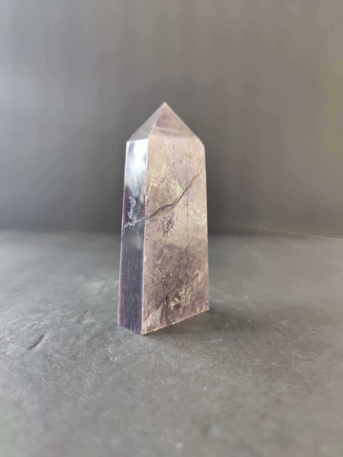 Lepidolite Tower or Heart - Brazil