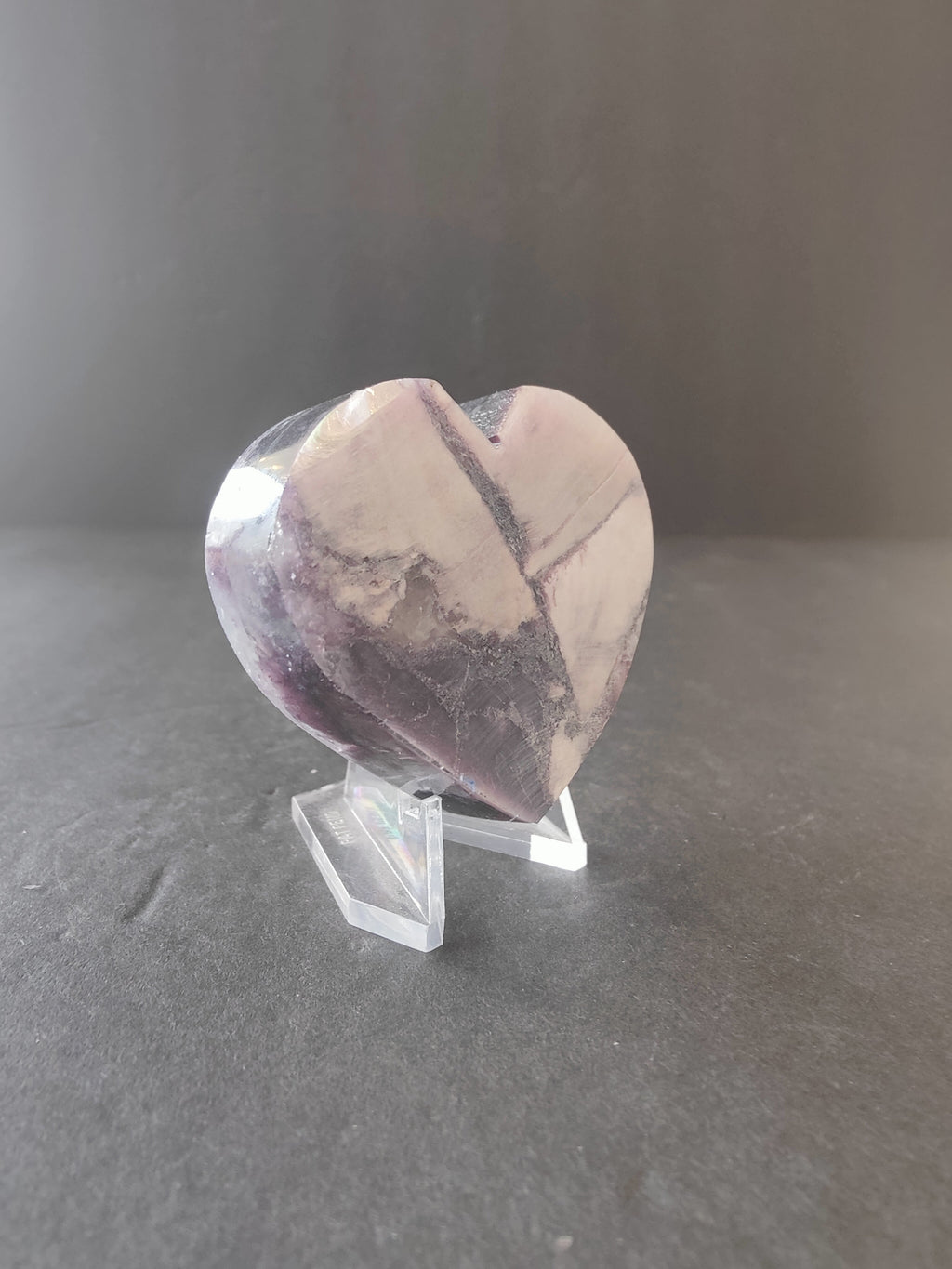 Lepidolite Tower or Heart - Brazil