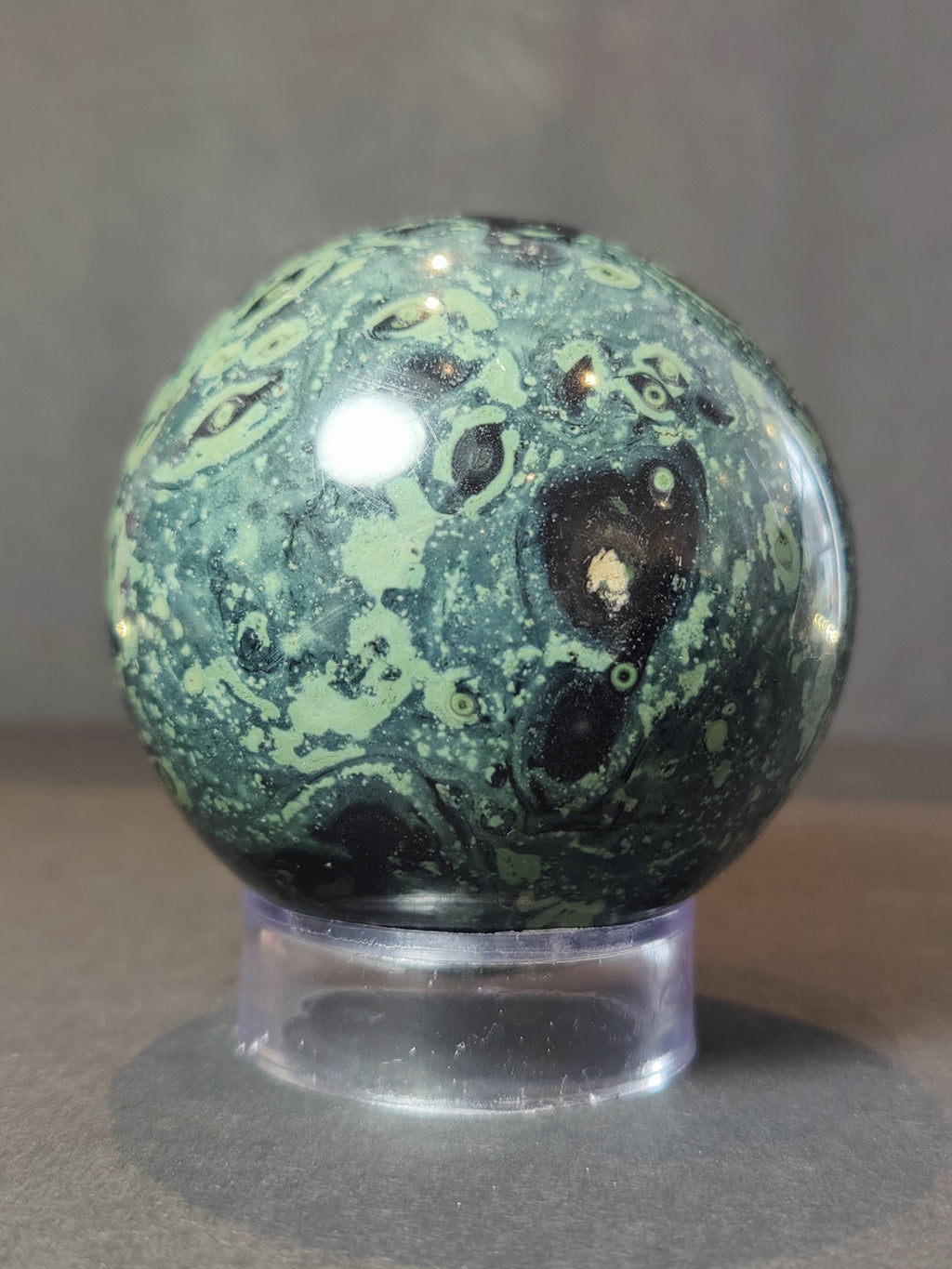 Kambaba Crocodile Jasper Sphere, 75 mm