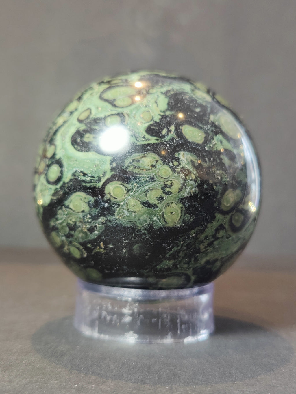 Kambaba Crocodile Jasper Sphere, 75 mm