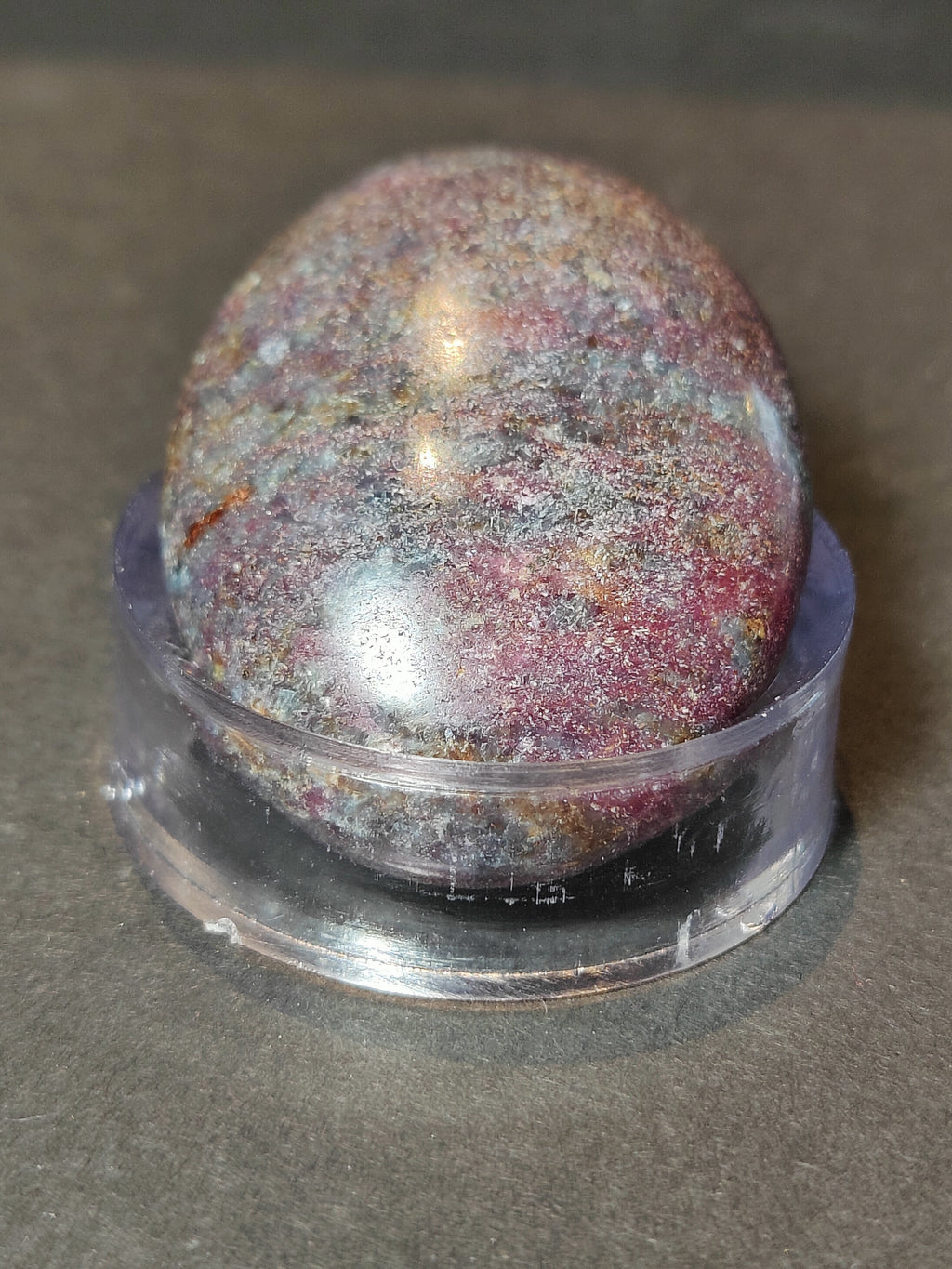 Ruby Kyanite Polished Spheres & Palm Stones